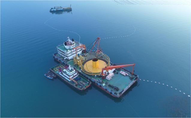 中國東北首條630平方毫米截面積海纜開始送電,保障中國唯一海島邊境縣電力充足供應